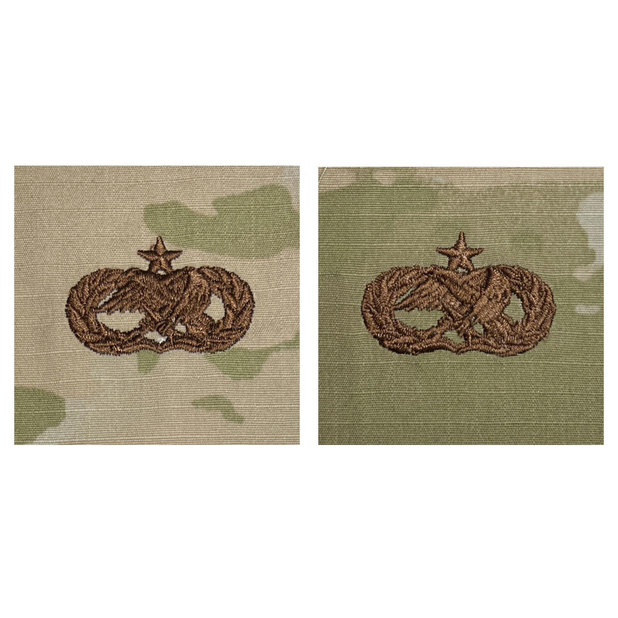 Air Force Embroidered Badge: Maintenance: Senior - embroidered on OCP