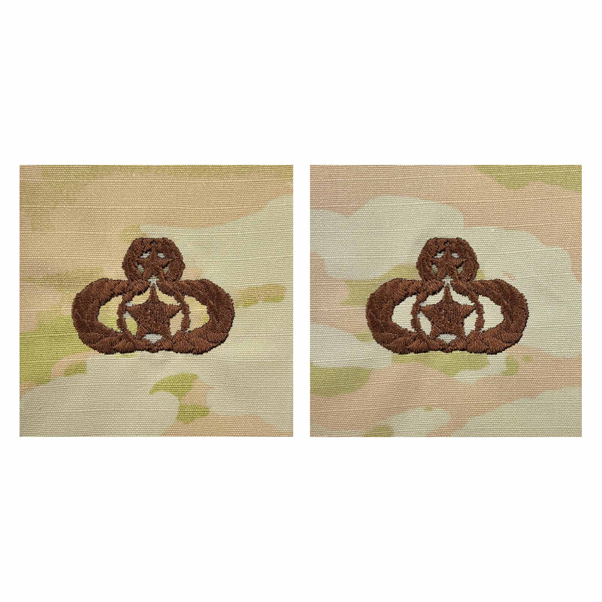 Air Force Embroidered Badge: Master Safety - embroidered on OCP