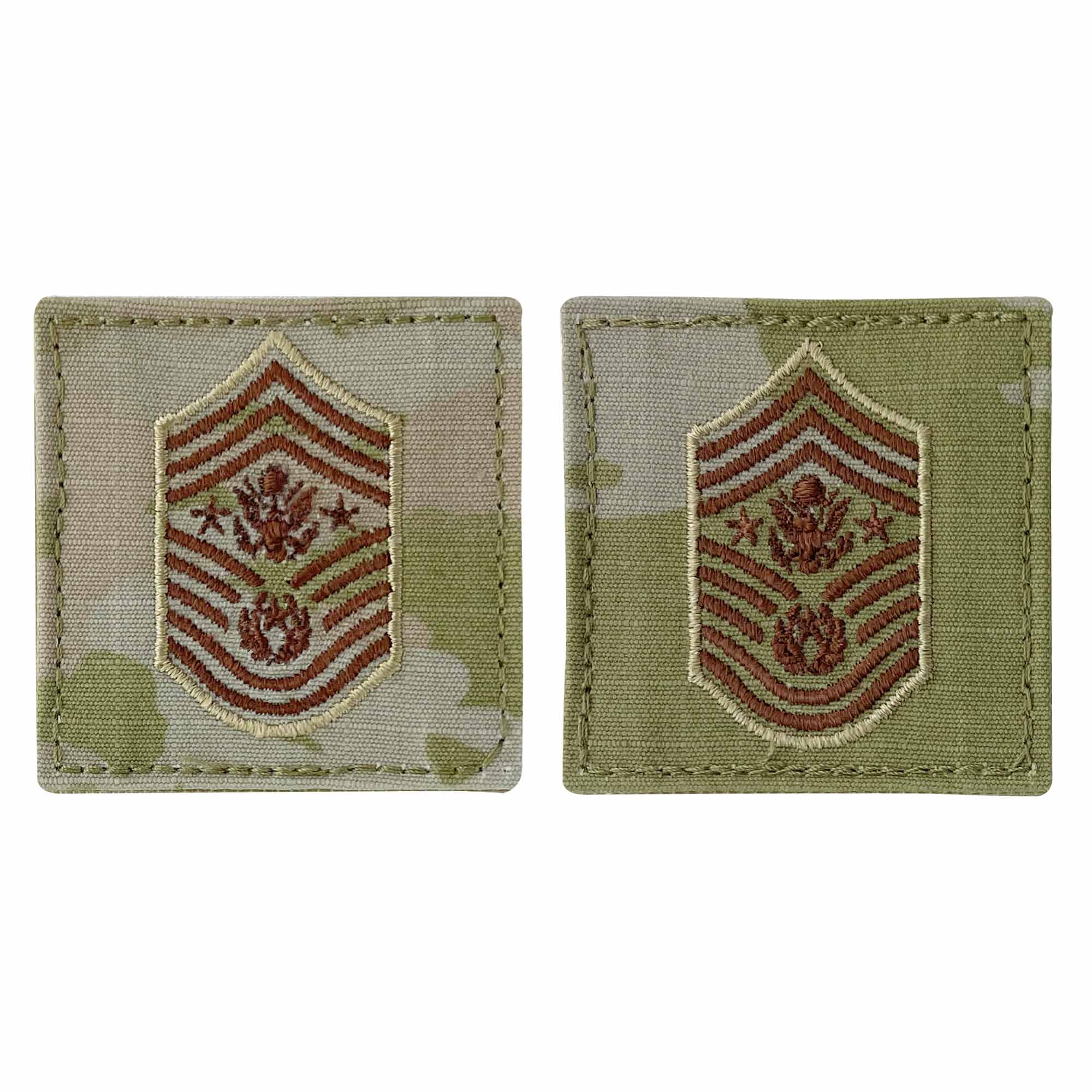 Air Force Embroidered Rank: Chief Master Sergeant of the Air Force - OCP with hook