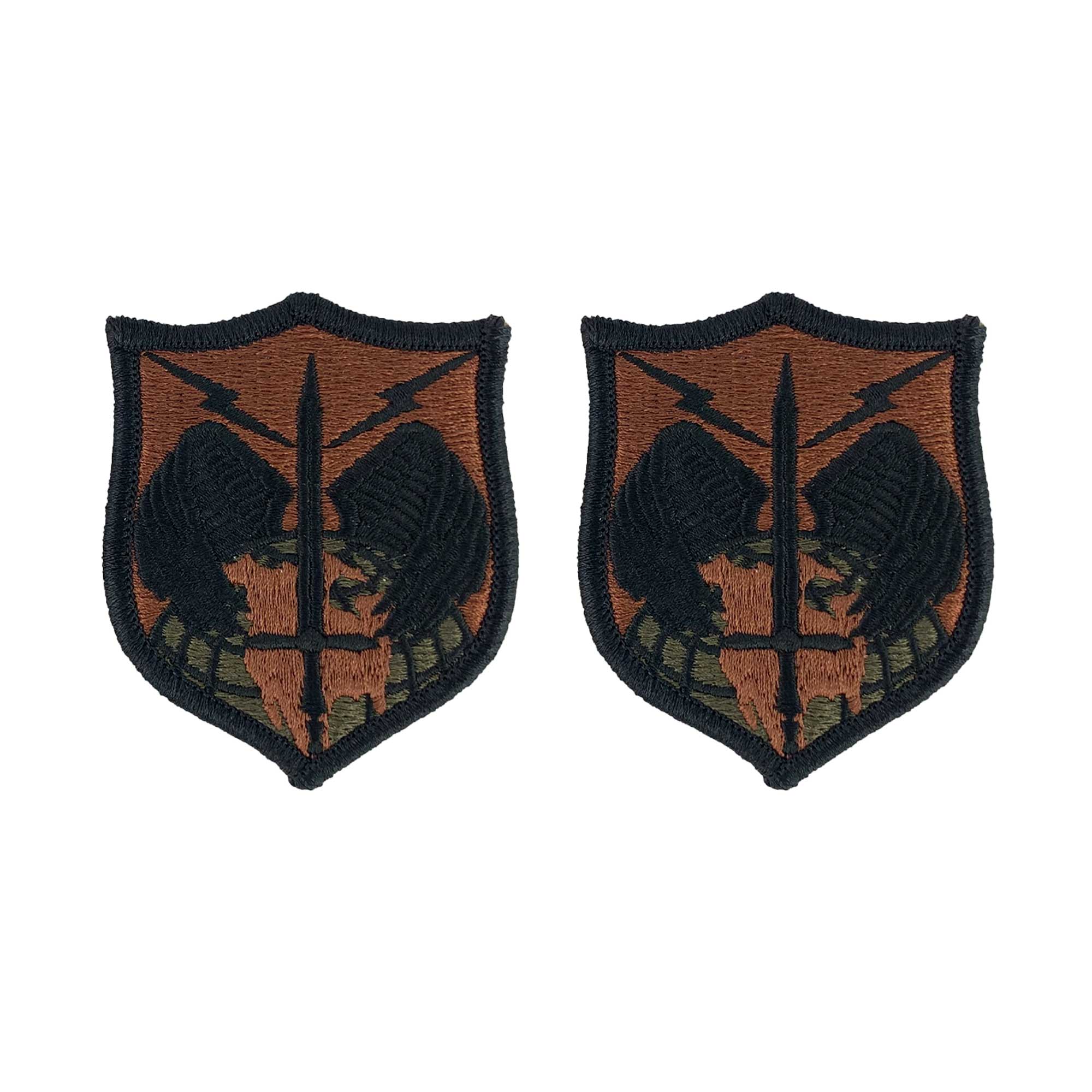 Air Force Patch: U.S. Army Element NORAD Command - OCP Spice Brown with Hook