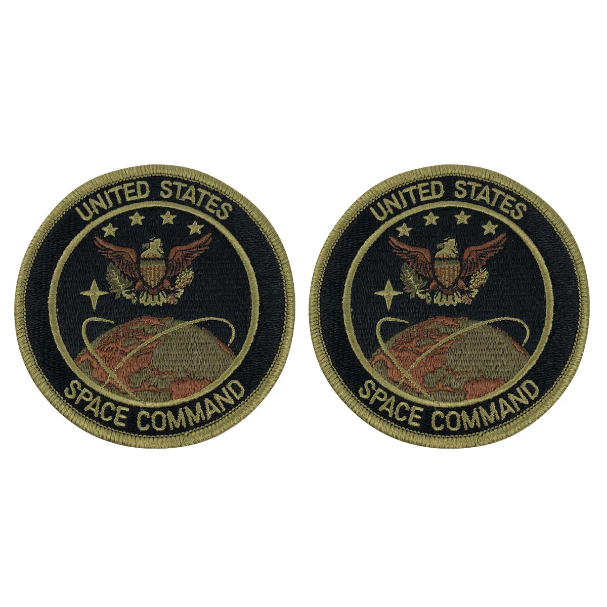 Air Force Patch: US Space Command - OCP with hook