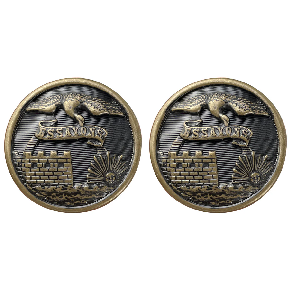 Army AGSU Button: Engineer 36 Ligne