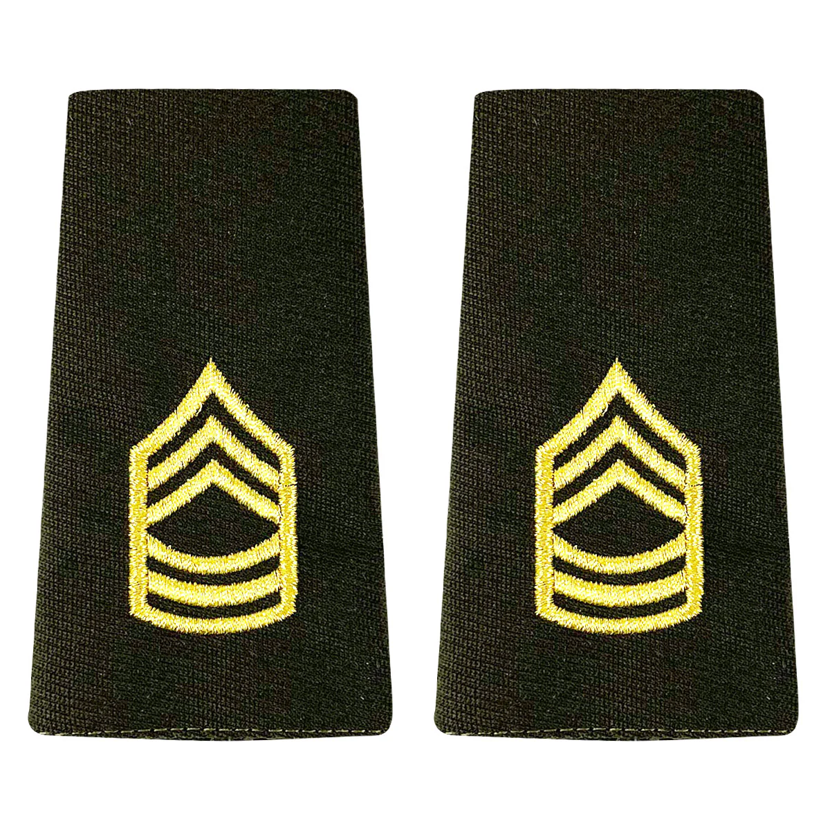 Army AGSU Leather Service Jacket (Bomber) Epaulet: Master Sergeant