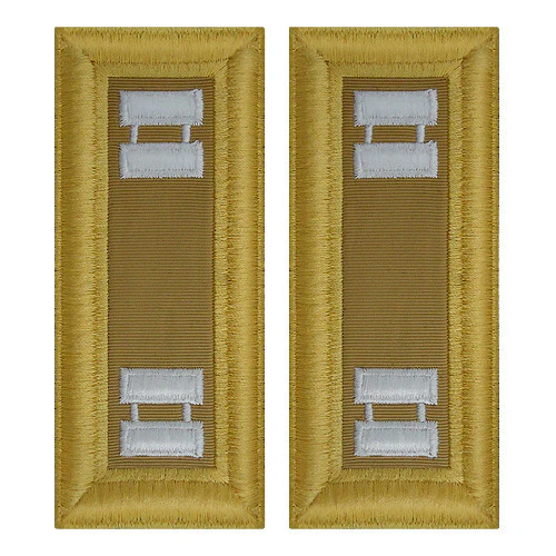 Army Shoulder Strap: Captain Quartermaster - female