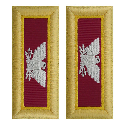 Army Shoulder Strap: Colonel Ordnance - female