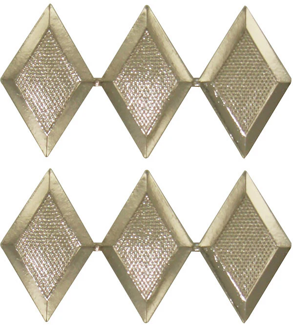 SILVER TRIPLE DIAMOND SUNK CB