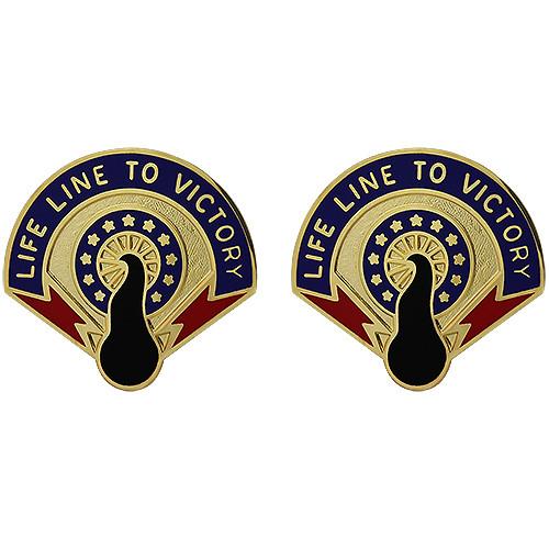 Army Crest: 262nd Quartermaster Battalion - Life Line to Victory