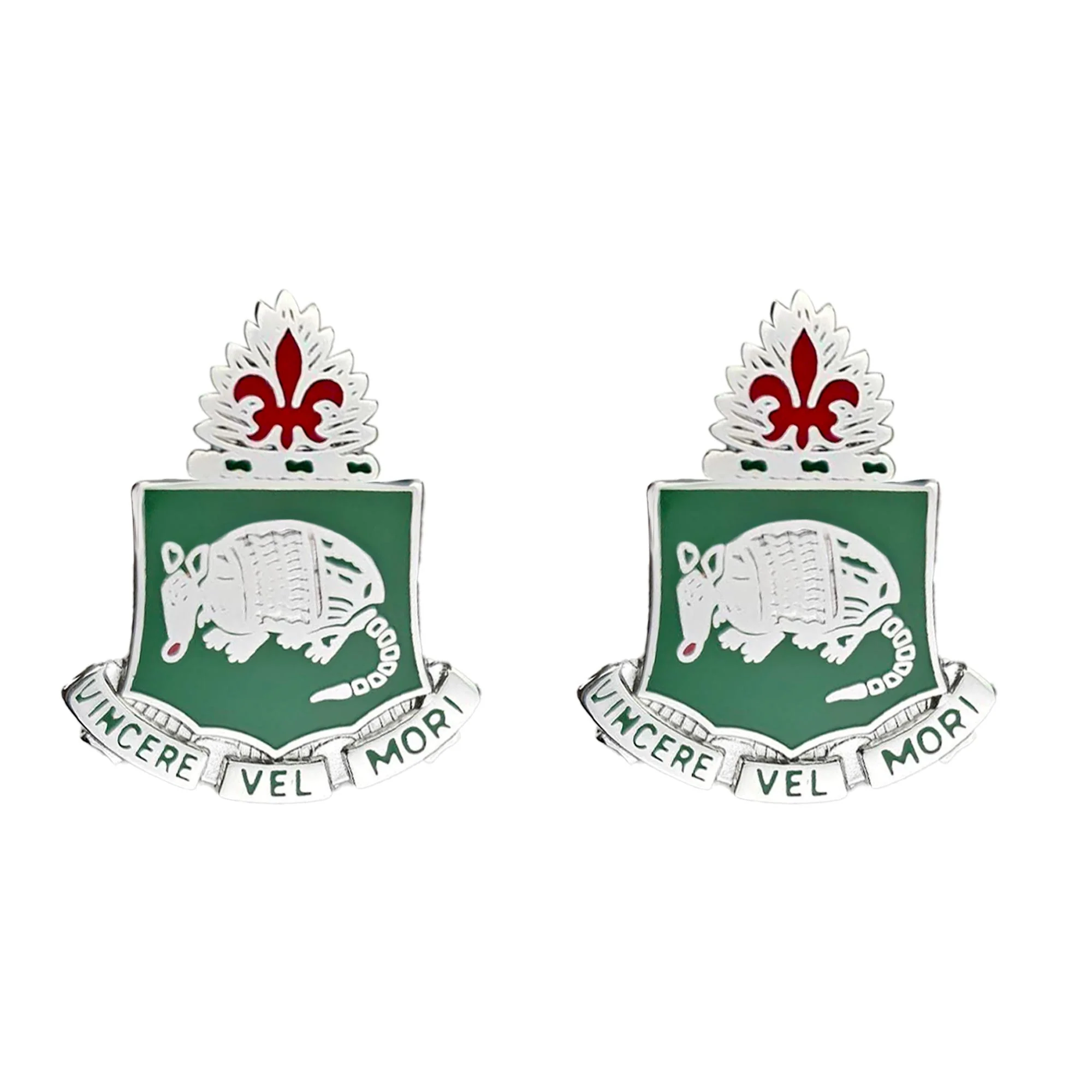 Army Crest: 35th Armored Regiment - Motto: VINCERE VEL MORI