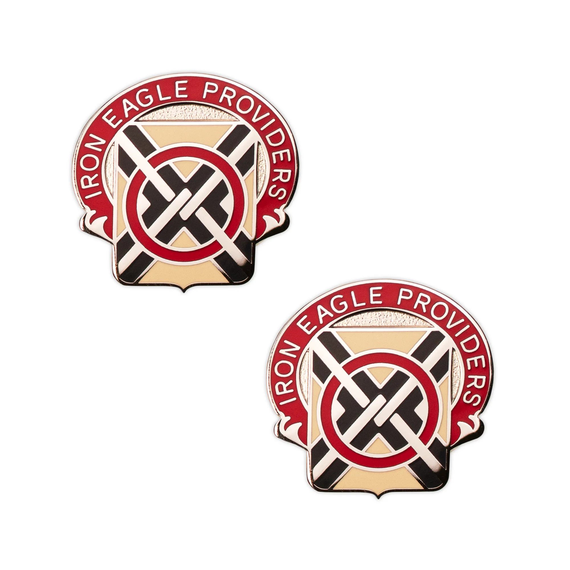 Army Crest: 404th Aviation Battalion - Motto: Iron Eagle Providers