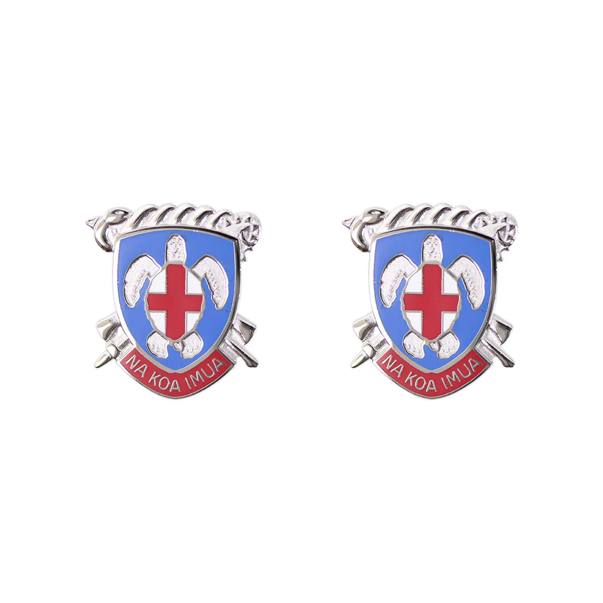 Army Crest Regional Health Command Pacific Motto: Na Koa Imua