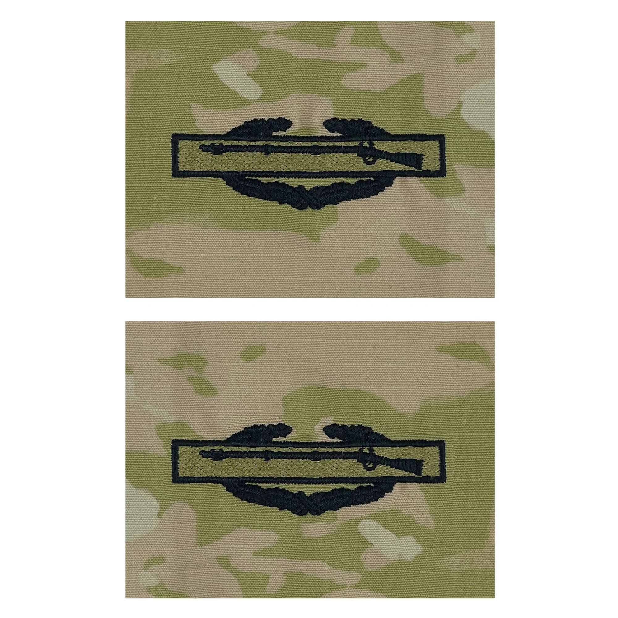 Army Embroidered Badge on OCP Sew On: Combat Infantry - 1st Award