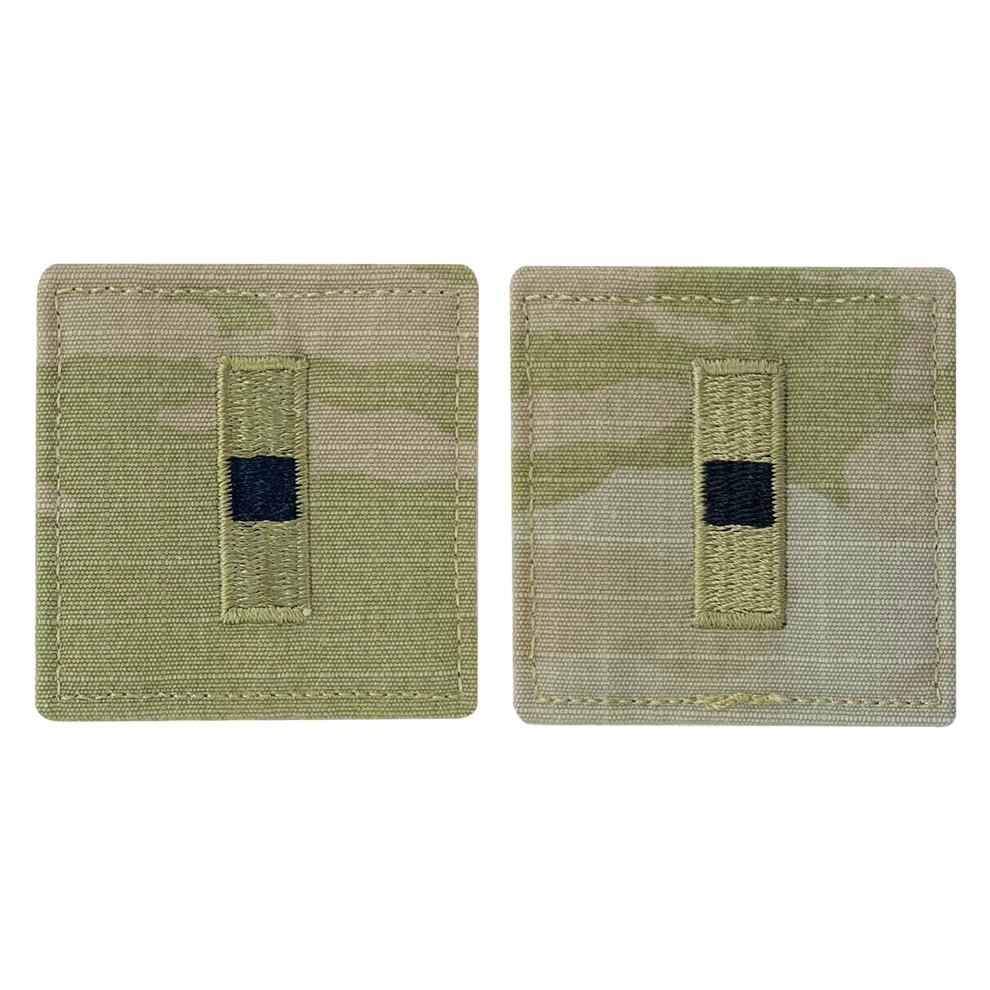 Army Embroidered OCP with Hook Rank Insignia: Warrant Officer 1