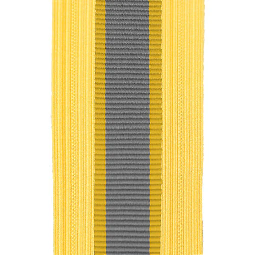 Army Cap Braid: Finance - silver grey