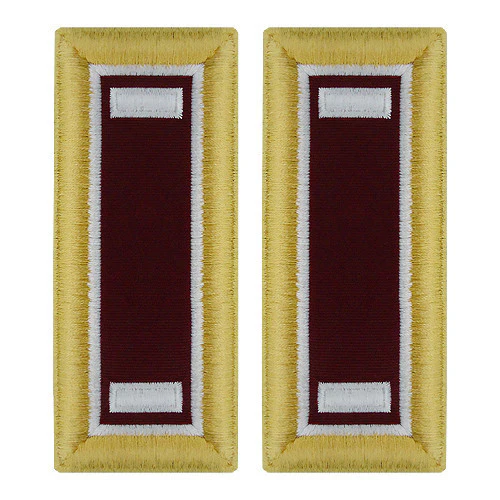 Army Shoulder Strap: First Lieutenant Medical - female