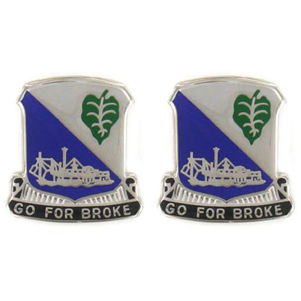 Army Crest: 442nd Infantry Regiment - Go for Broke
