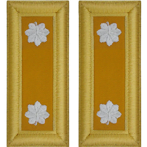 Army Shoulder Strap: Lieutenant Colonel Armor