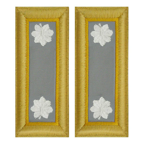 Army Shoulder Strap: Lieutenant Colonel Finance - female
