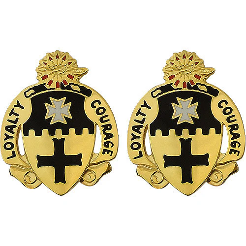 Army Crest: 5th Cavalry - Loyalty Courage