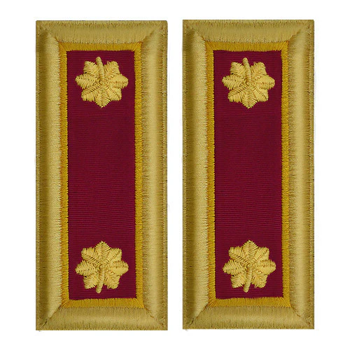 Army Shoulder Strap: Major Ordnance - female