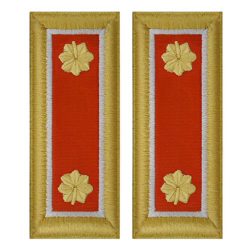 Army Shoulder Strap: Major Signal - female