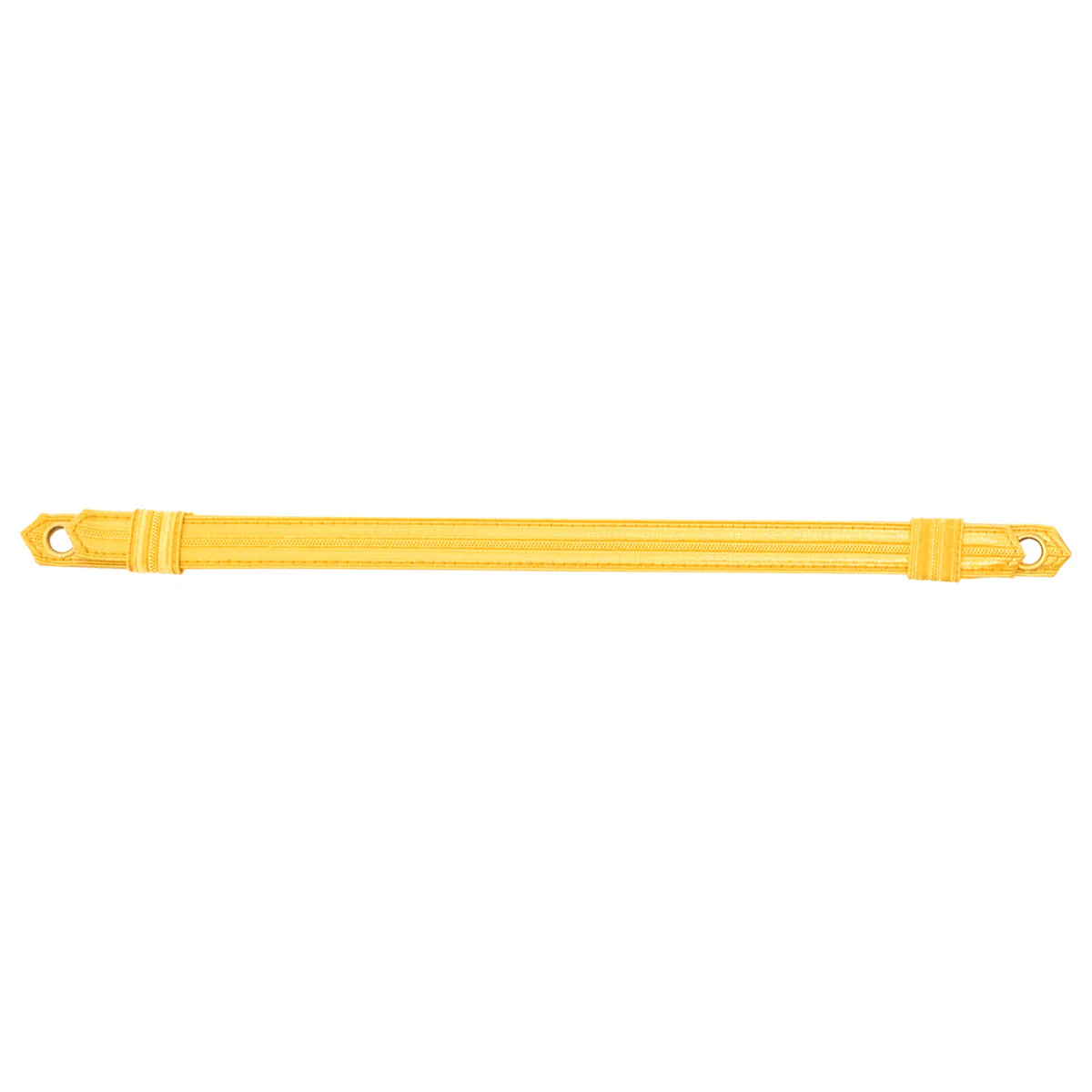 Army Cap Strap: Officer - synthetic gold, 1/2"