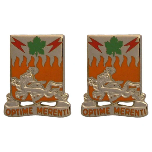 Army Crest: 307th Signal Battalion - Optime Merenti