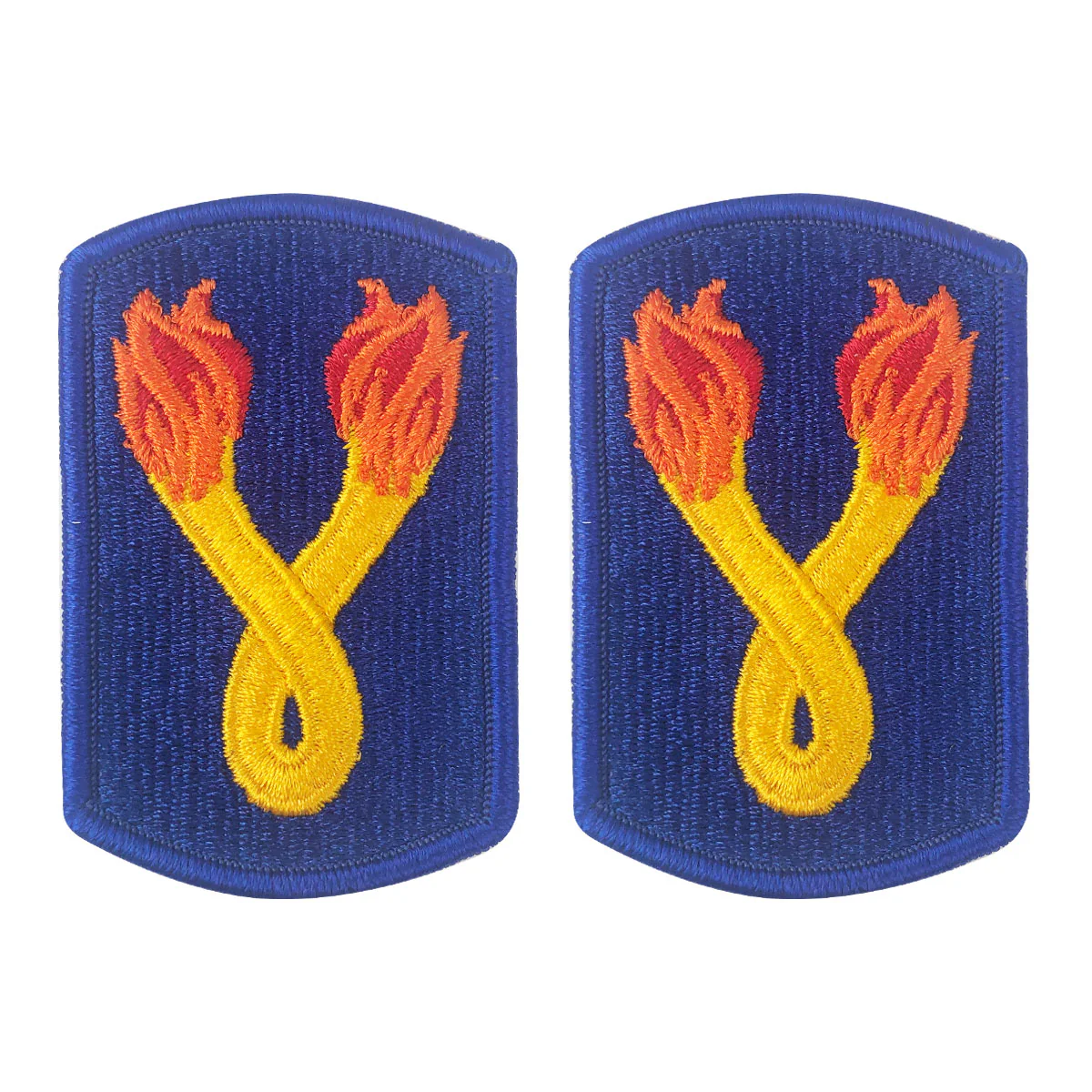 Army Patch: 196th Infantry Brigade - Full Color embroidery