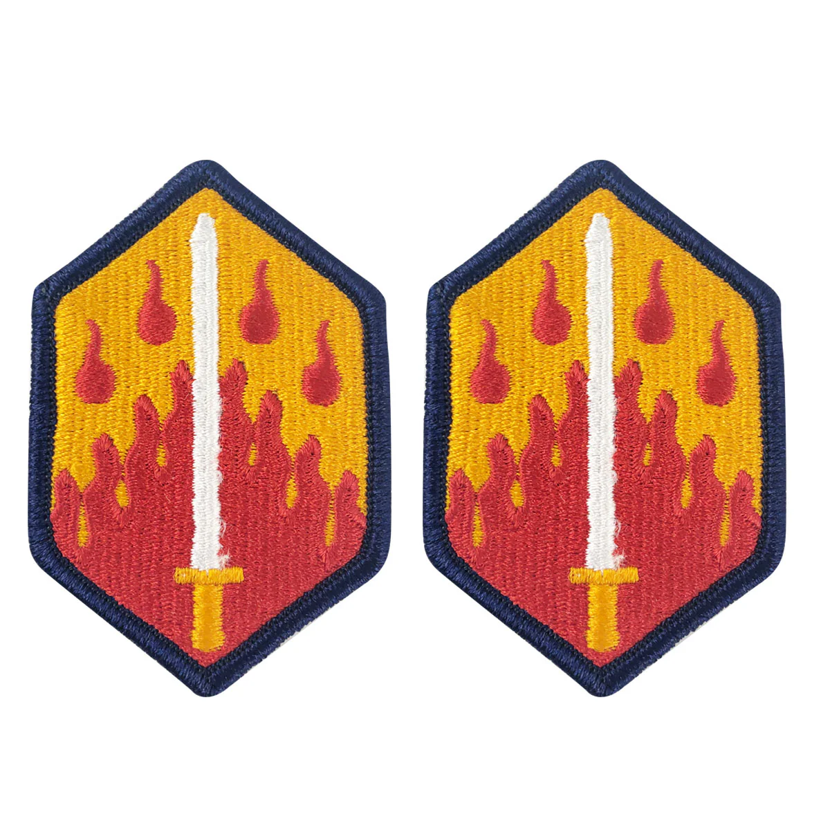 Army Patch: 48th Chemical Brigade - embroidered Full Color