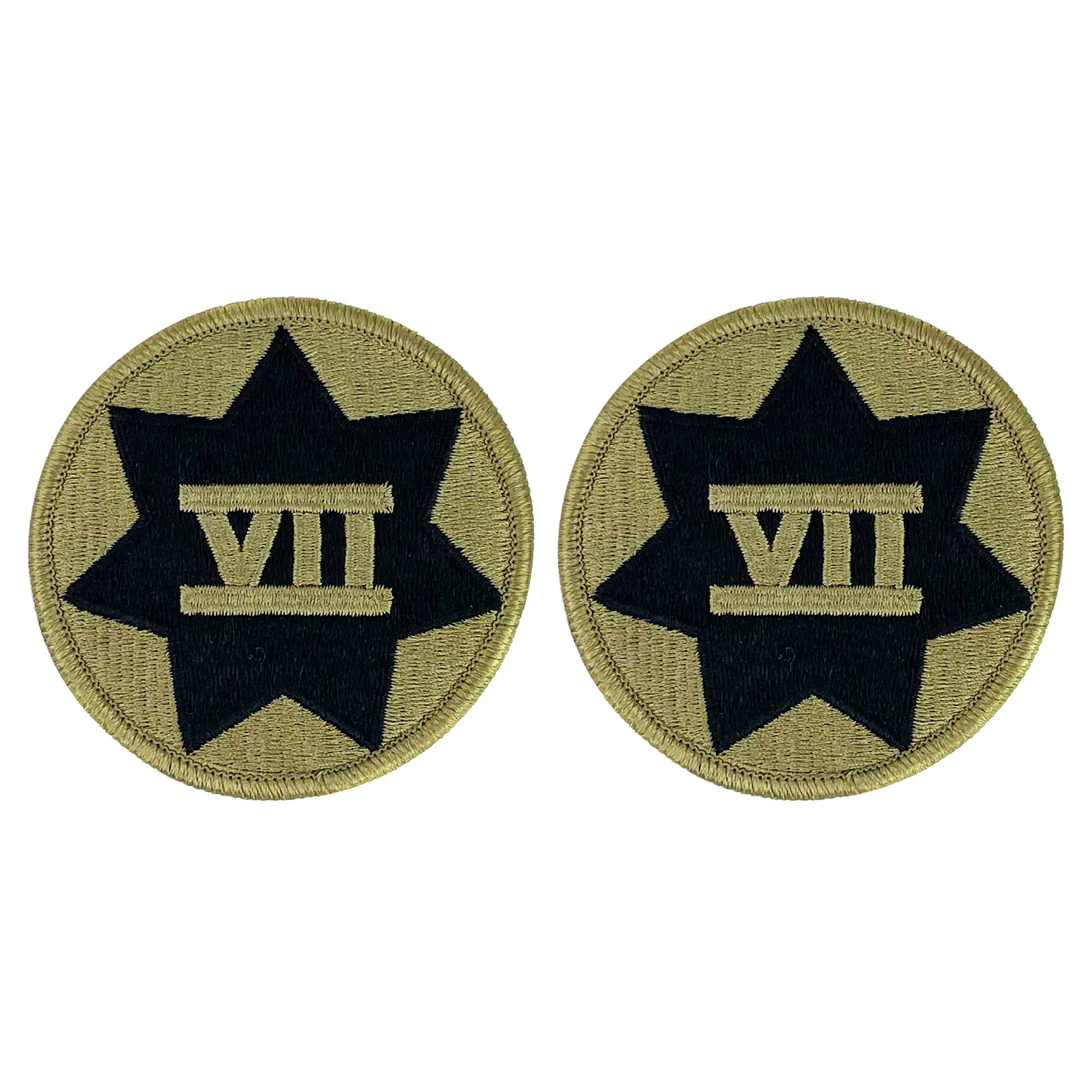 Army Patch: 7th Corps - embroidered on OCP