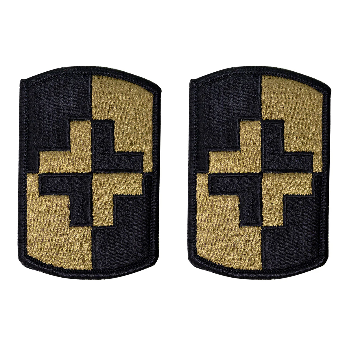 Army Patch: Fourth Medical Brigade - embroidered on OCP