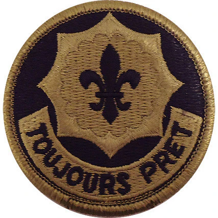 Army Patch: Second Cavalry Regiment - embroidered on OCP