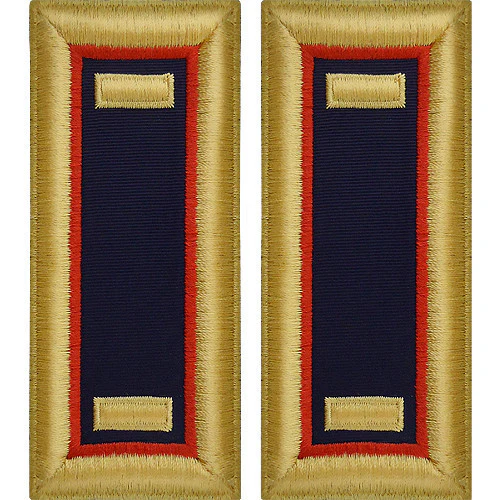 Army Shoulder Strap: Second Lieutenant Adjutant General