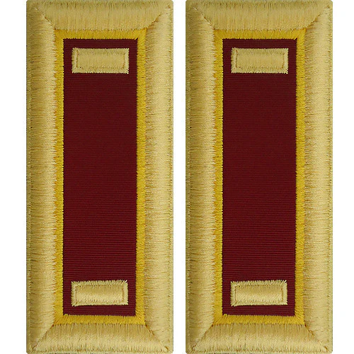 Army Shoulder Strap: Second Lieutenant Transportation