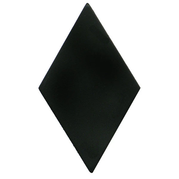 SMOOTH BLACK SINGLE DIAMOND