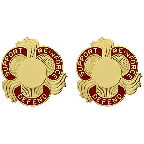 Army Crest: 428th Field Artillery Brigade - Support Reinforce Defend