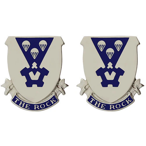 Army Crest: 503rd Infantry - The Rock