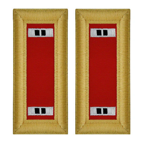 Army Shoulder Strap: Warrant Officer 2: Artillery - female