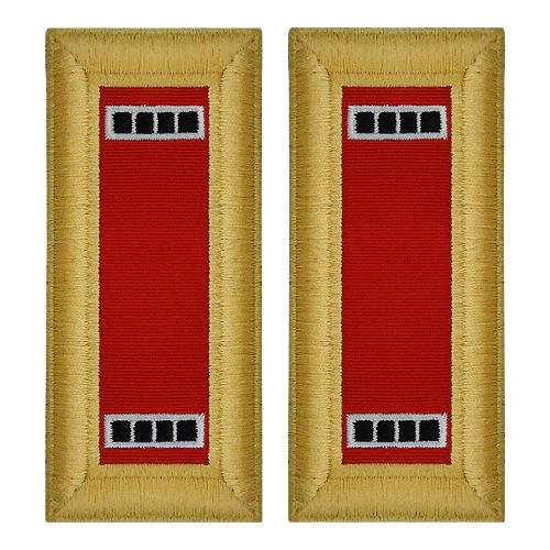 Army Shoulder Strap: Warrant Officer 4: Artillery - female