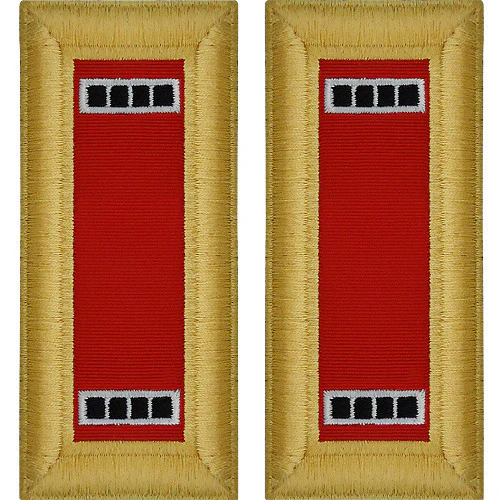 Army Shoulder Strap: Warrant Officer 4: Artillery