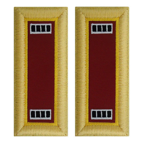 Army Shoulder Strap: Warrant Officer 4: Transportation - female