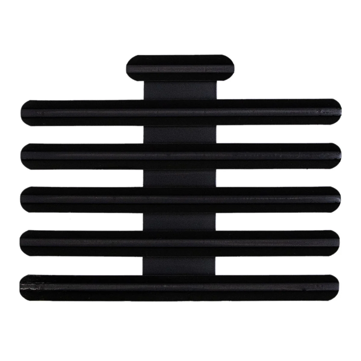 Ribbon Mounting Bar: 16 Ribbons - black metal 1/8" spacing