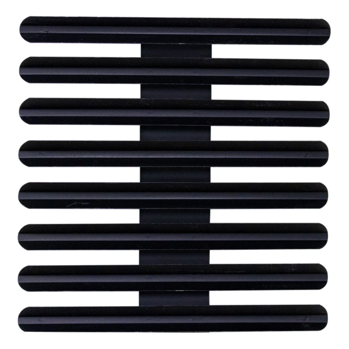 Ribbon Mounting Bar: 24 Ribbons - black metal 1/8" spacing