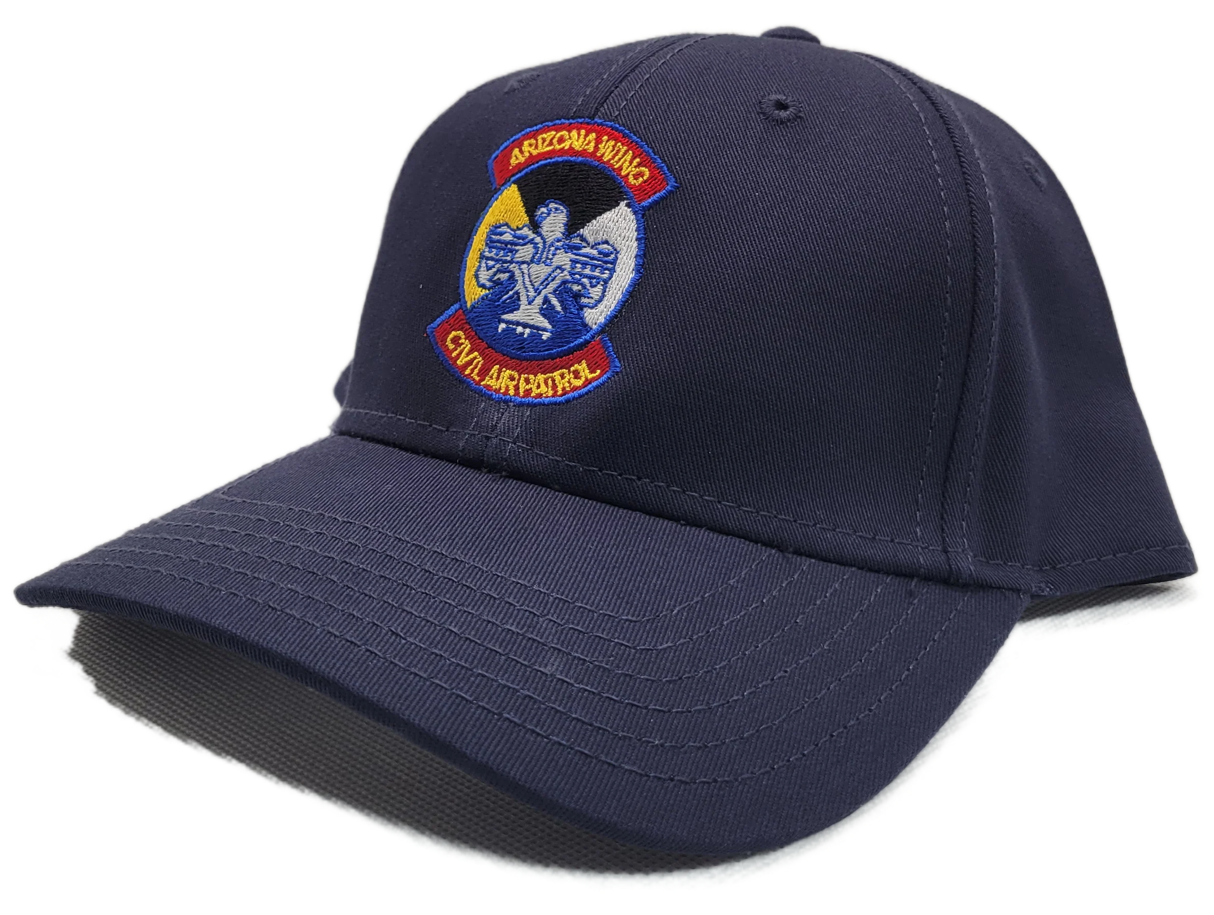 Civil Air Patrol Ball Cap - with Wing/Region (Navy Blue) - Image 3