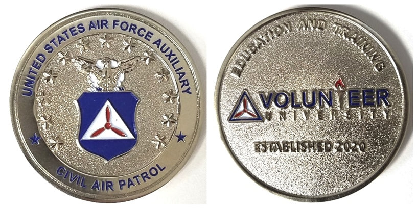 Civil Air Patrol Coin: Volunteer University