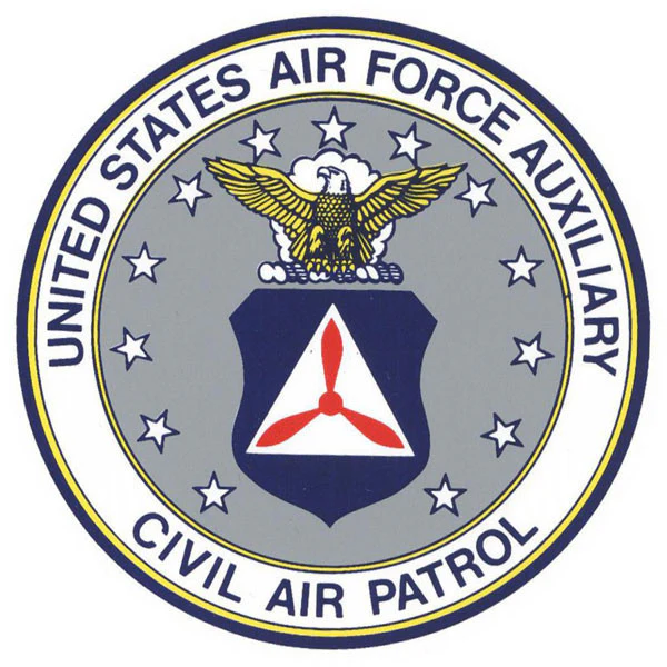 Civil Air Patrol: Window Cling- Seal-4 inches