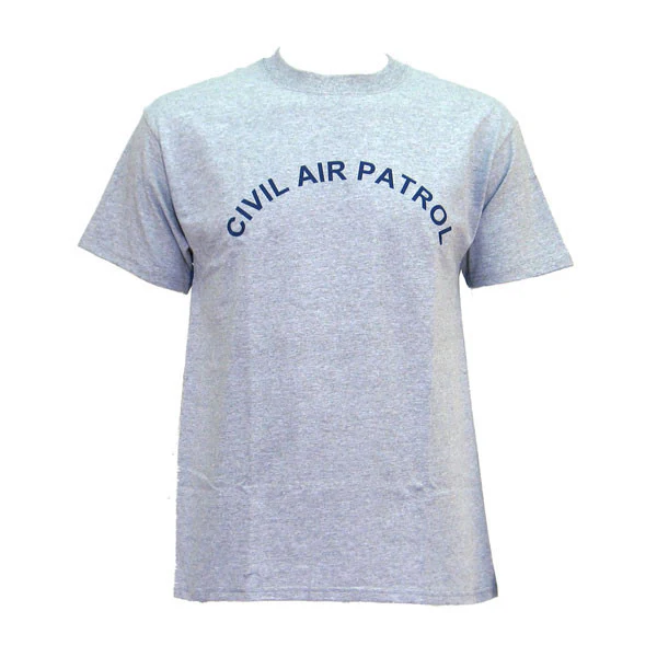 Civil Air Patrol Leisure T-Shirt: Grey