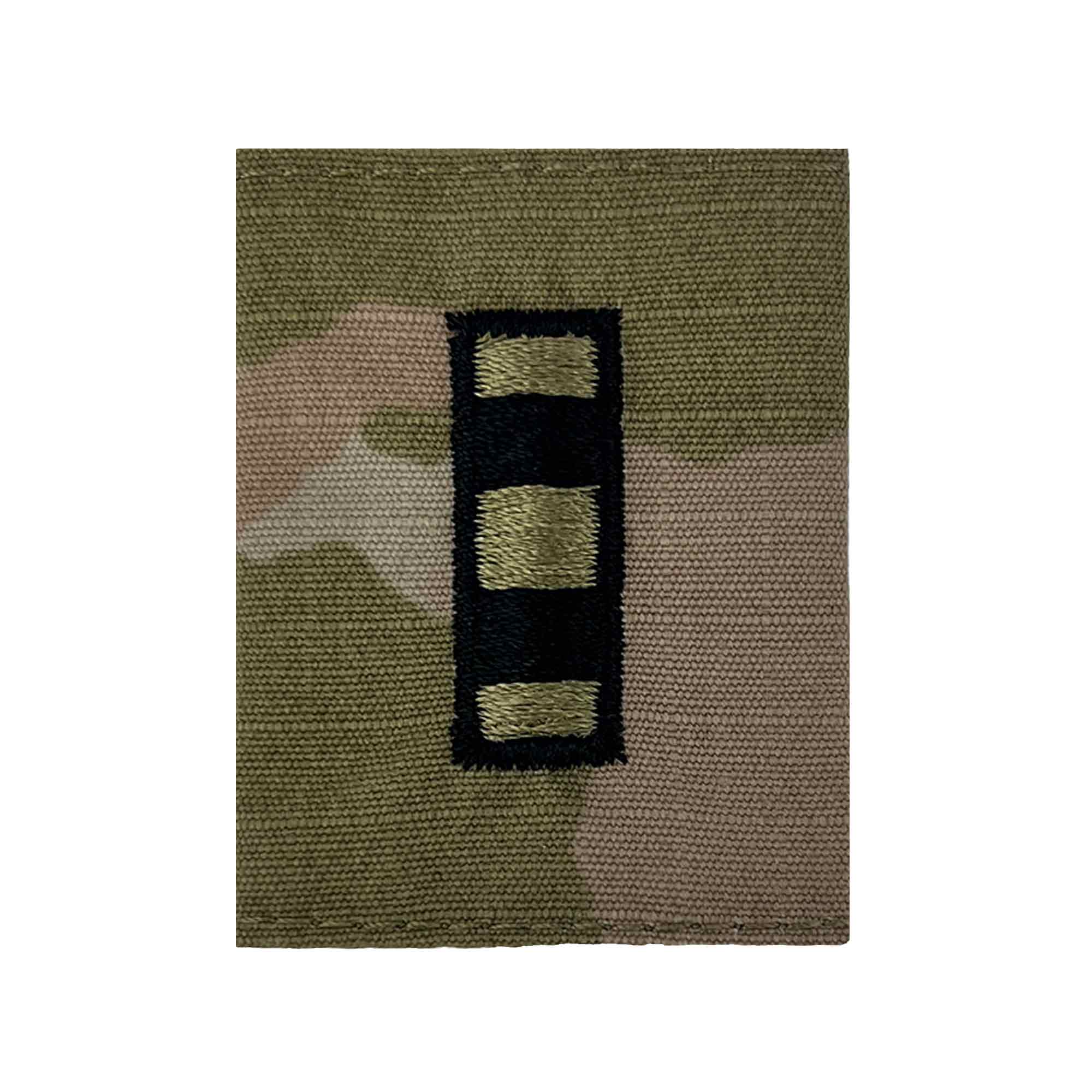 Coast Guard Parka Tab embroidered on OCP: WO4 Warrant Officer 4