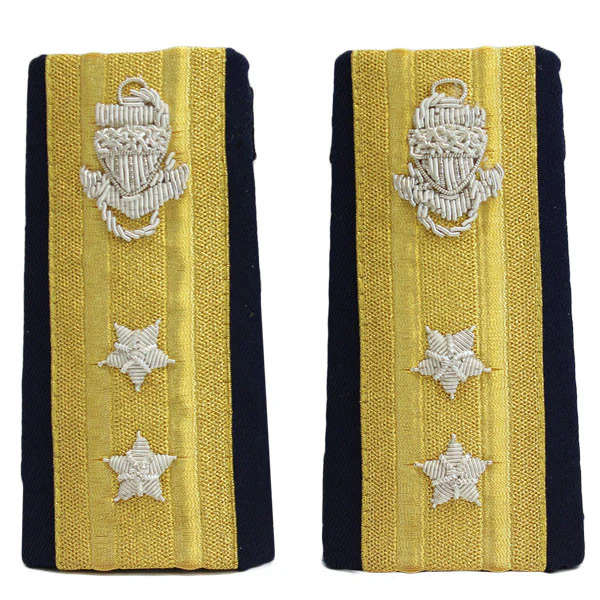 Coast Guard Shoulder Board: Enhanced RADM Upper 2 Star