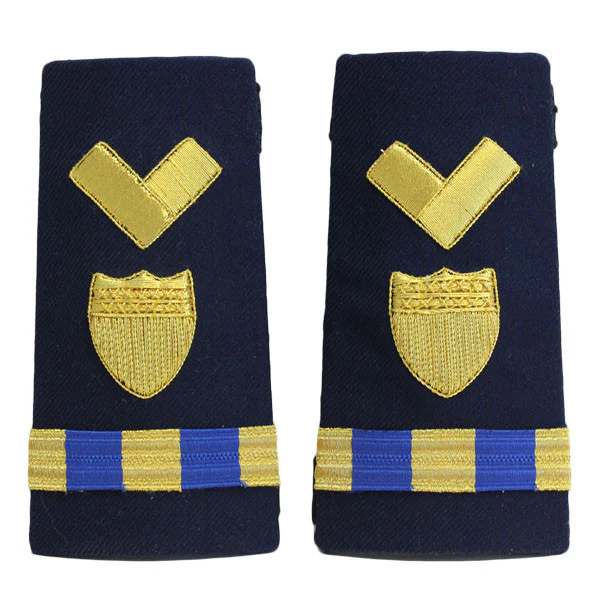 Coast Guard Shoulder Board: Enhanced Warrant Officer 3 Material Maintenance