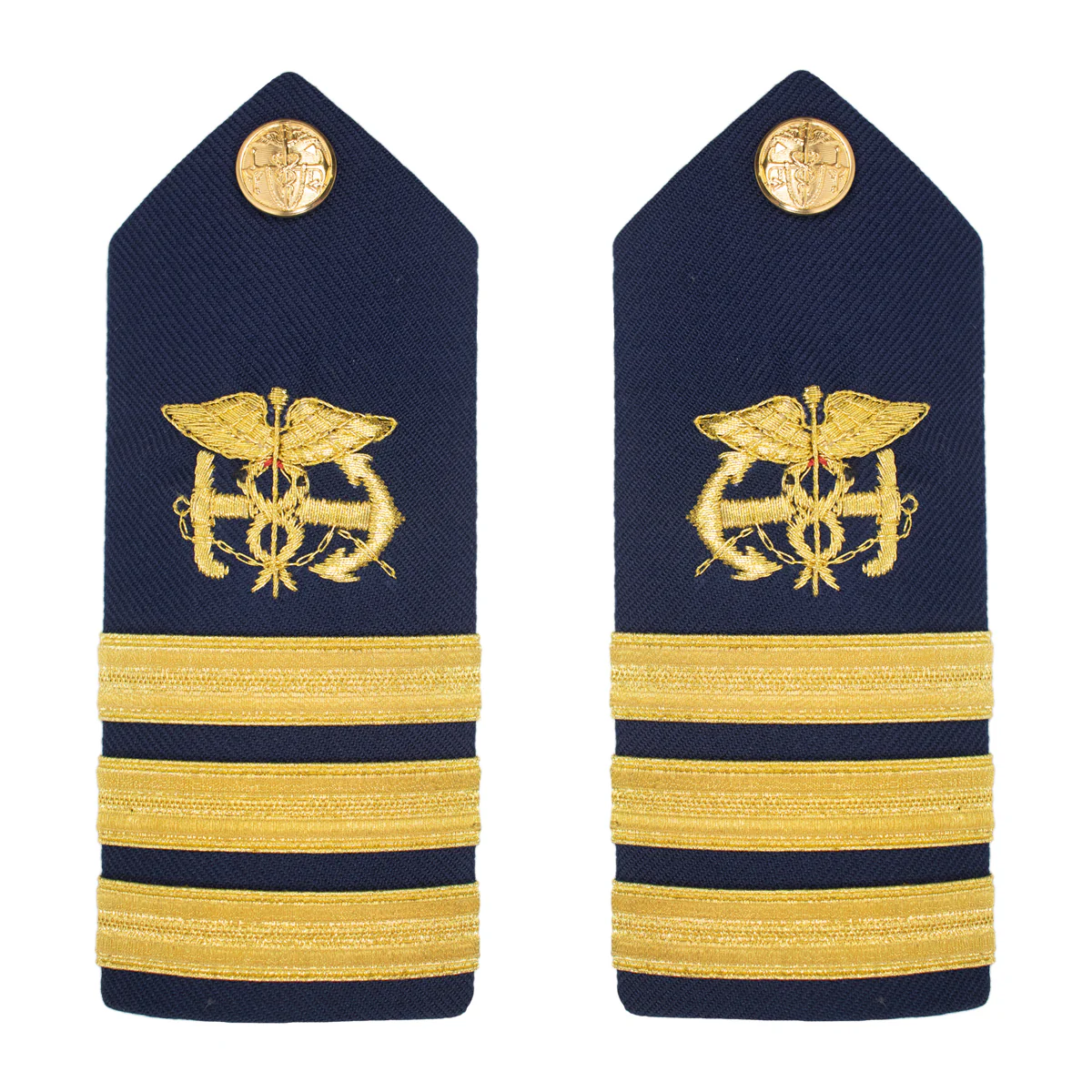Coast Guard Shoulder Board: Public Health Service Commander PHS